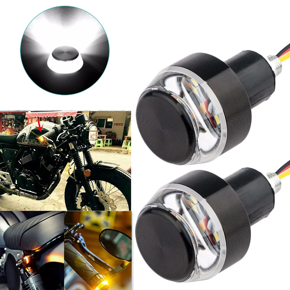 Motorcycle Gear Yellow - 2 Buah Lampu Sein LED Motor