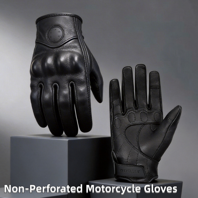 Motorcycle Gear Yellow - SUOMY Sarung Tangan Motor Kulit Retro