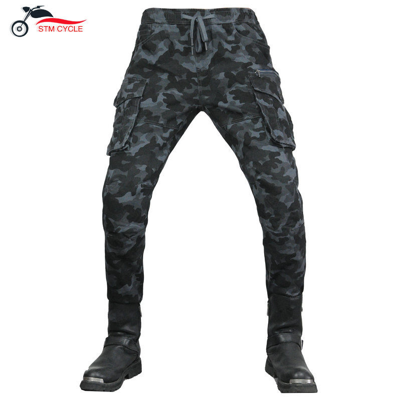 Celana Jeans Camo Pria Empat M - Motorcycle Gear Testing ulasan dan harga