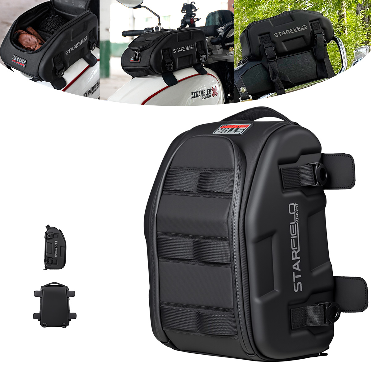 Tas Motor Multifungsi Paket Ta - Motorcycle Gear Garage Storage ulasan dan harga