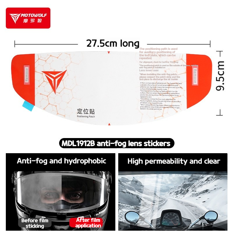 Motowolin stiker helm motor Un - Motorcycle Gear Hanger ulasan dan harga