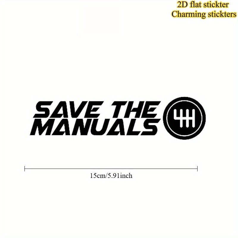 1 Buah Stiker Vinyl Save The M - Motorcycle Gear White ulasan dan harga