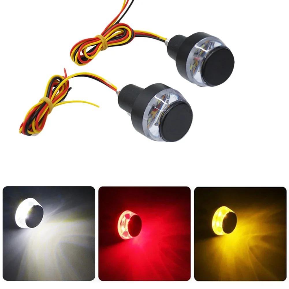 2 Buah Lampu Sein LED Motor 12 - Motorcycle Gear Yellow ulasan dan harga