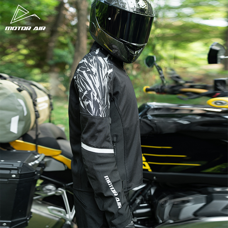 Jaket Motor Hitam & Putih Paka - Motorcycle Gear White ulasan dan harga