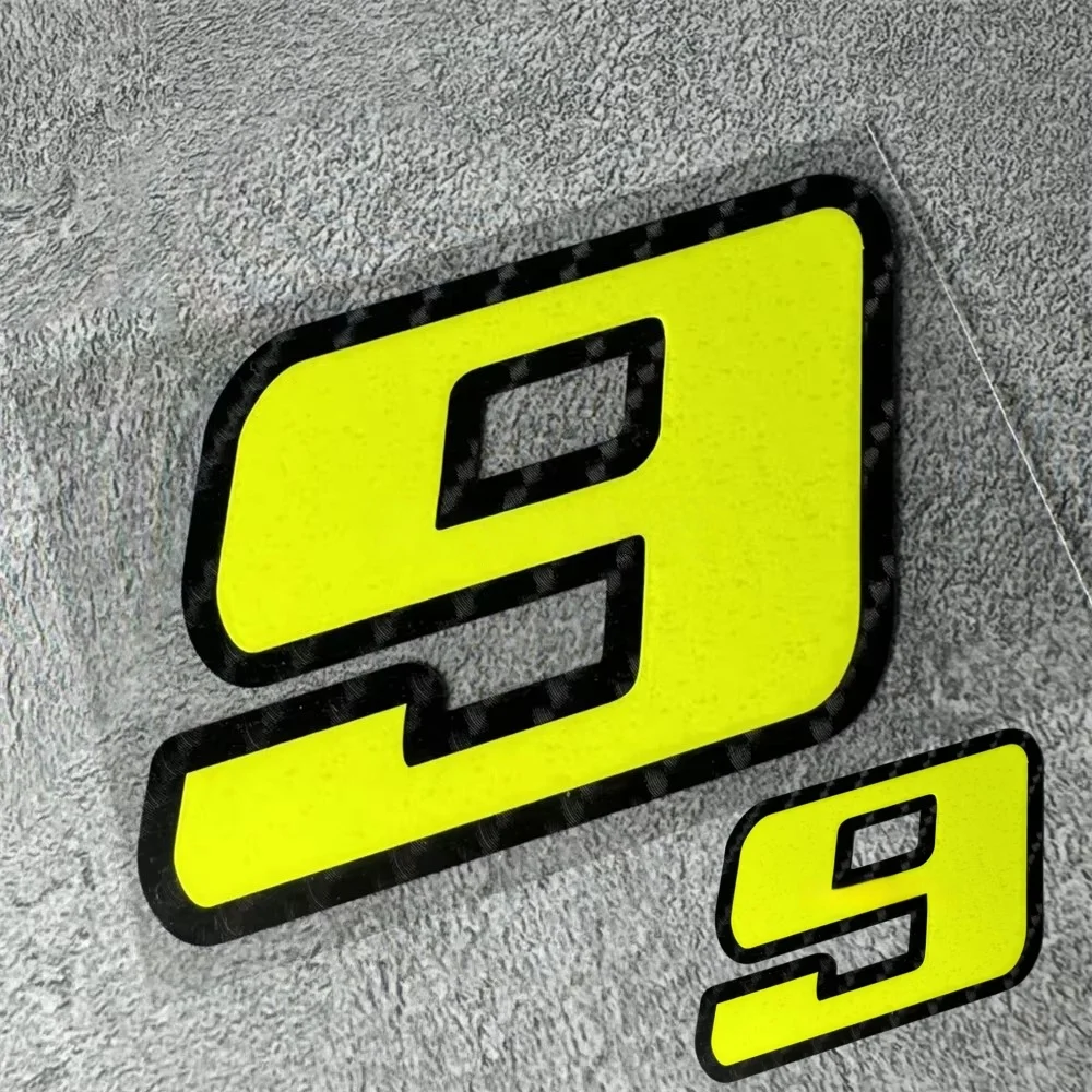 2 Buah/Set Stiker Vinil Nomor  - Motorcycle Gear Yellow ulasan dan harga