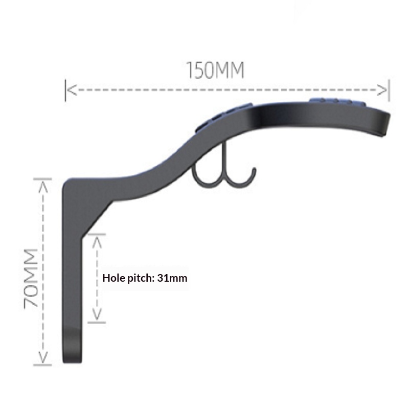2/3PCS Gantungan Helm Sepeda M - Motorcycle Gear Hanger ulasan dan harga