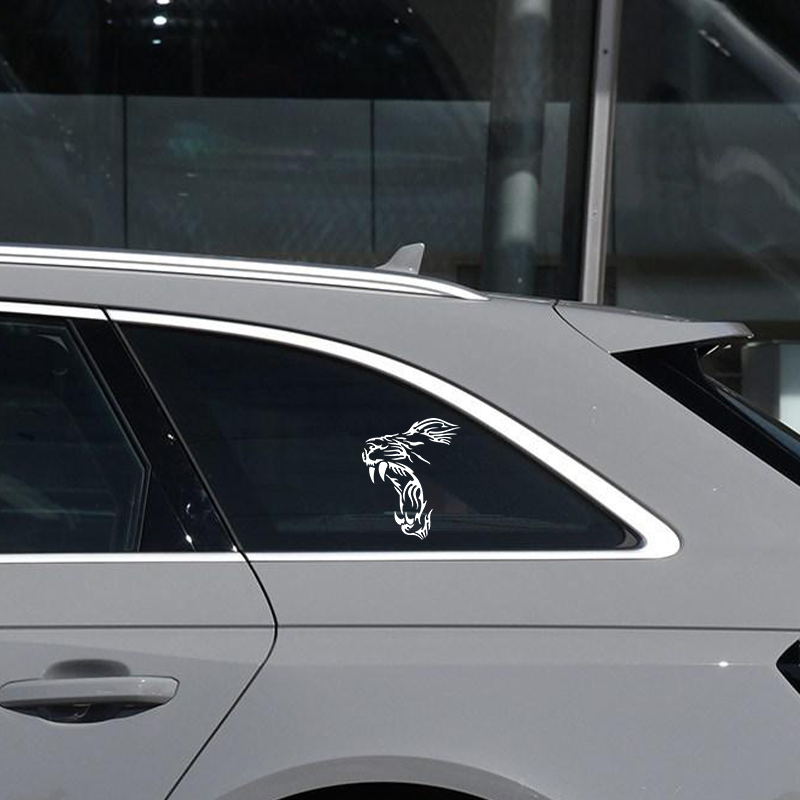 YAWN LION stiker vinil lucu un - Motorcycle Gear White ulasan dan harga