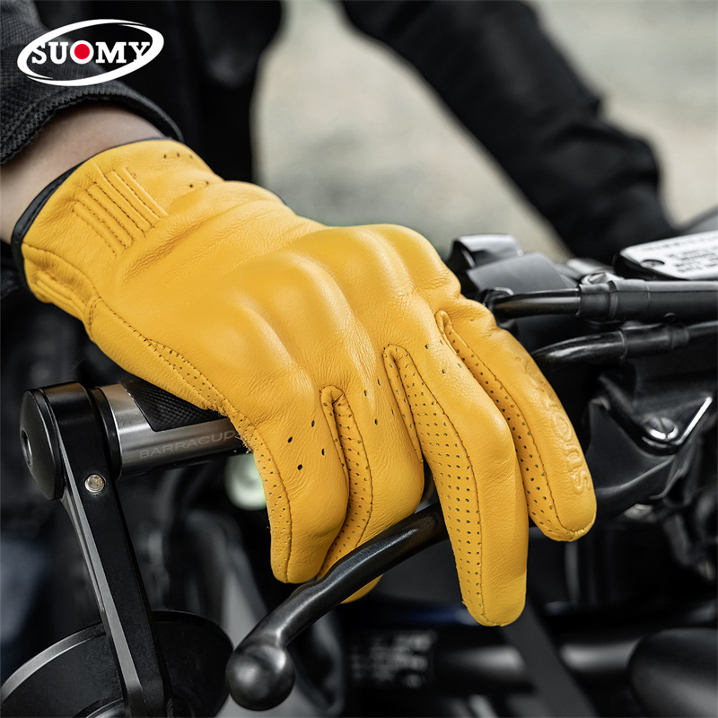 Sarung Tangan Sepeda Motor Kul - Motorcycle Gear Yellow ulasan dan harga