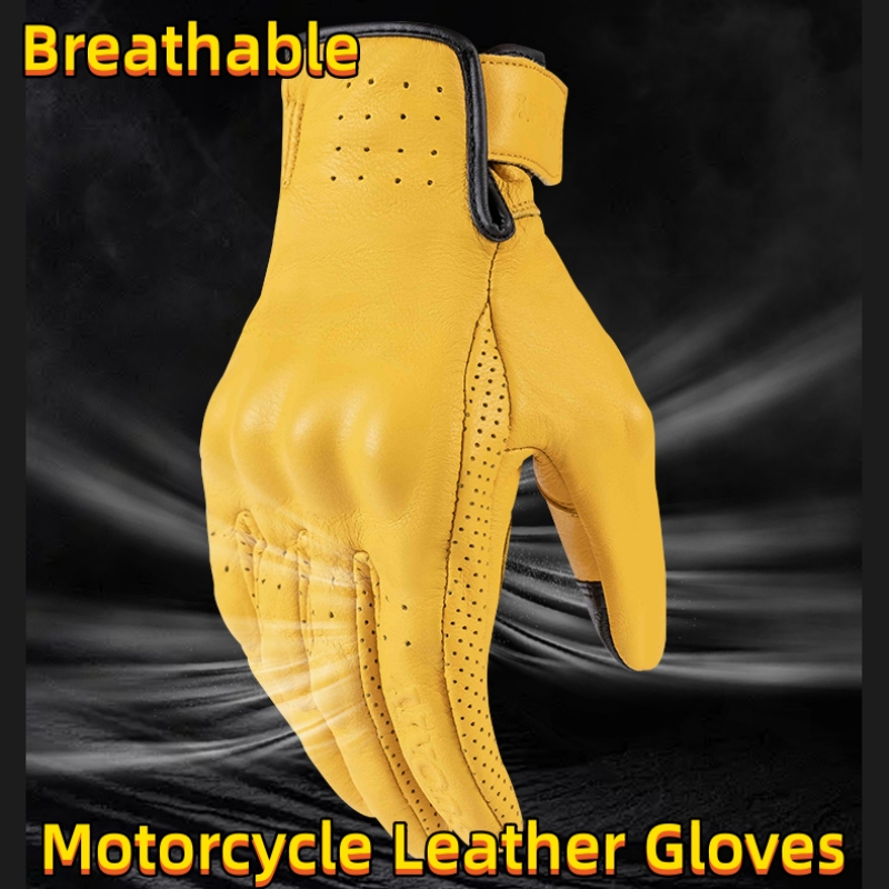 Sarung Tangan Sepeda Motor Kul - Motorcycle Gear Yellow ulasan dan harga