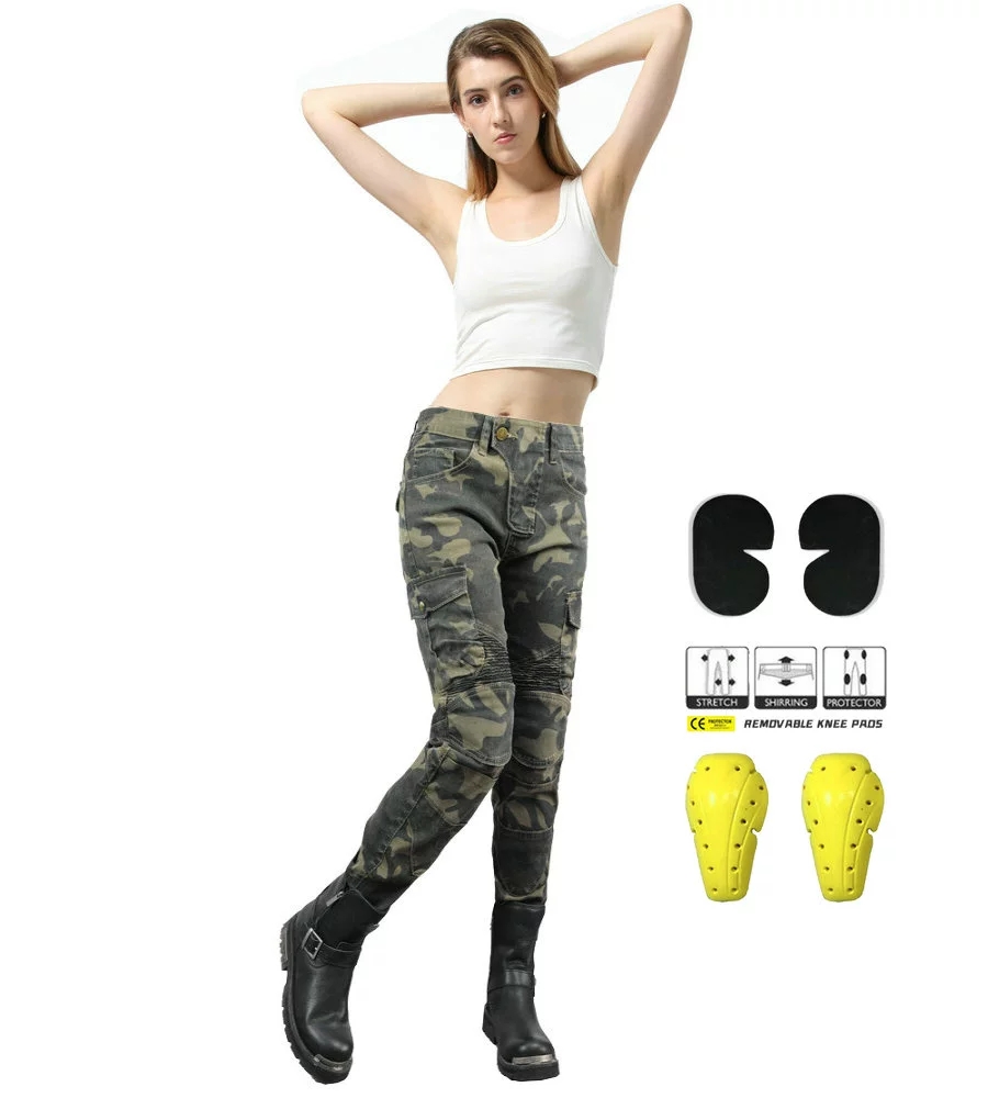 Celana Jeans Wanita Motif Kamu - Motorcycle Gear Testing ulasan dan harga