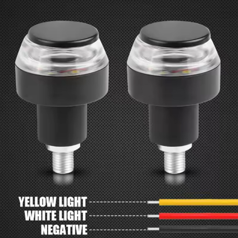 Lampu sinyal belok ujung setan - Motorcycle Gear Yellow ulasan dan harga