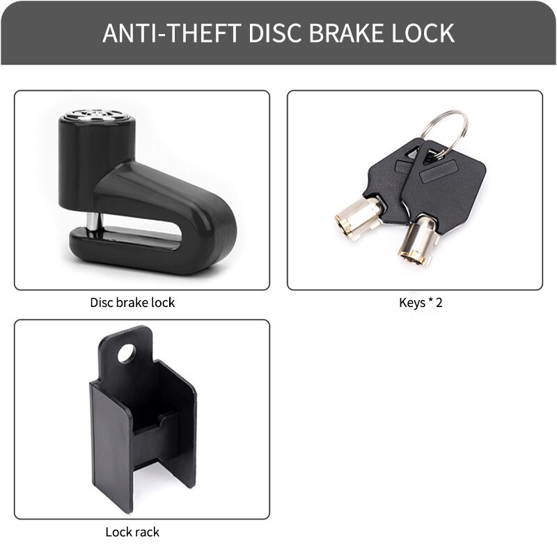 Kunci Rem Cakram Sepeda Motor  - Disc Lock Brake ulasan dan harga