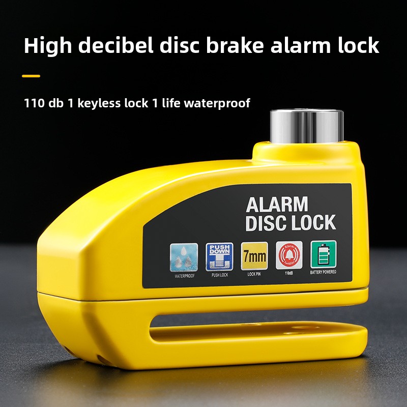 Alarm Kunci Rem Cakram Sepeda, - Disc Lock Brake ulasan dan harga