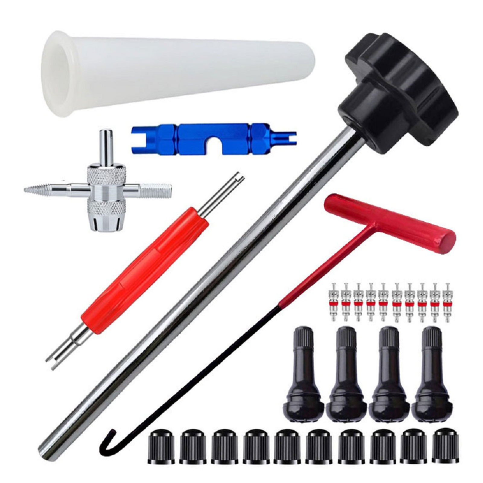 Kit peralatan katup ban pengga - Motorcycle Gear Jammer ulasan dan harga