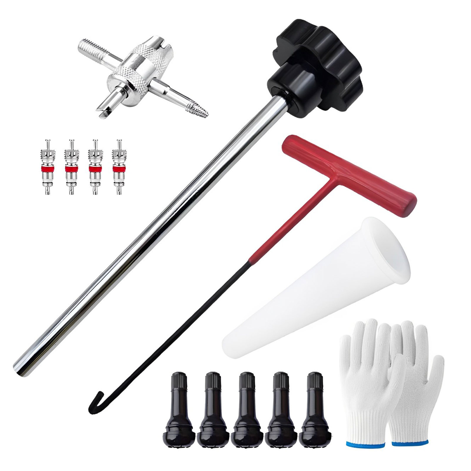Kit peralatan katup ban pengga - Motorcycle Gear Jammer ulasan dan harga