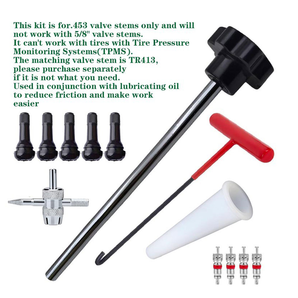 Kit peralatan katup ban pengga - Motorcycle Gear Jammer ulasan dan harga