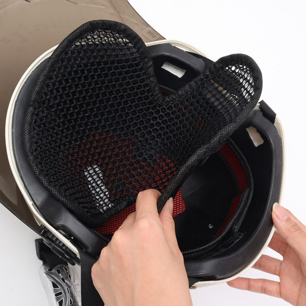 Bantalan Helm Jaring 3D, Alas  - Motorcycle Gear Hanger ulasan dan harga