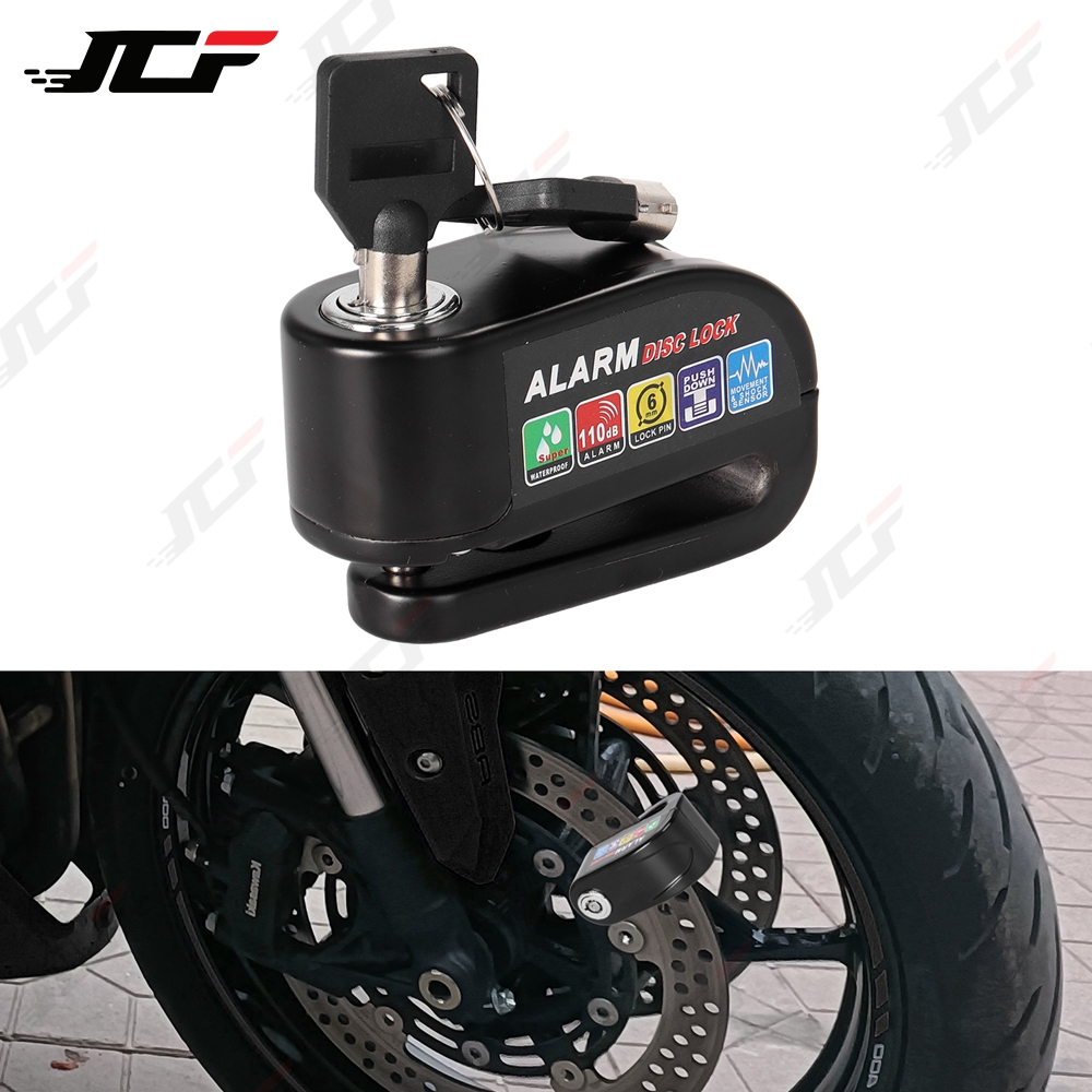 Kunci Alarm Sepeda Motor, Kunc - Disc Lock Brake ulasan dan harga