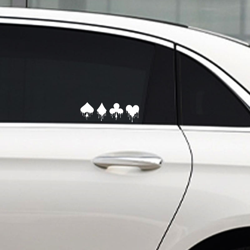 G143 stiker mobil sepeda motor - Motorcycle Gear White ulasan dan harga