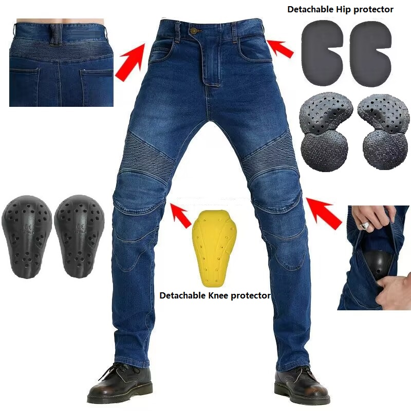 Celana Jeans Pria Bordir Celan - Motorcycle Gear Testing ulasan dan harga