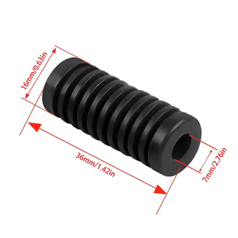 CENJITION 2 Buah Penutup Karet - Motorcycle Gear Cover ulasan dan harga