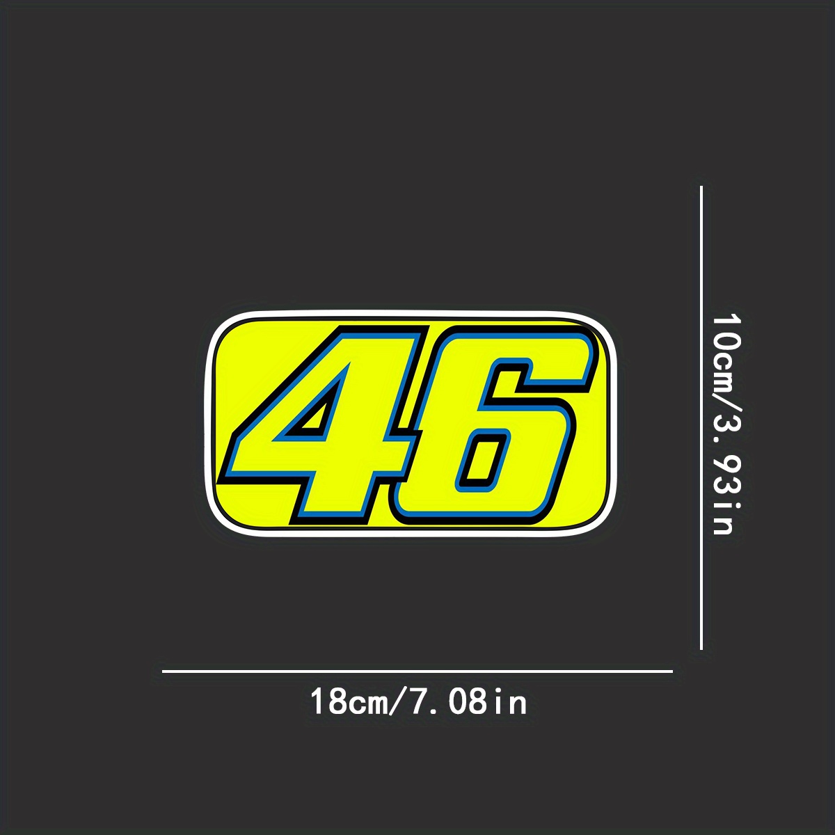 1 Buah Stiker Nomor Balap Kuni - Motorcycle Gear Yellow ulasan dan harga