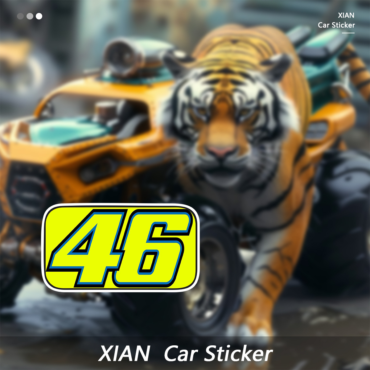 1 Buah Stiker Nomor Balap Kuni - Motorcycle Gear Yellow ulasan dan harga