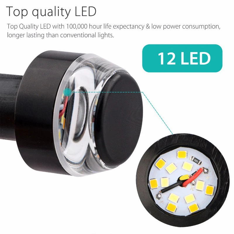 Lampu sein LED sepeda motor, 1 - Motorcycle Gear Yellow ulasan dan harga