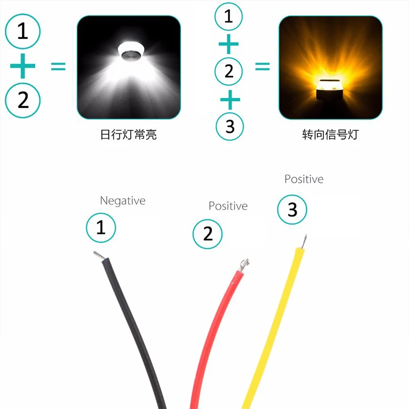 Lampu sein LED sepeda motor, 1 - Motorcycle Gear Yellow ulasan dan harga